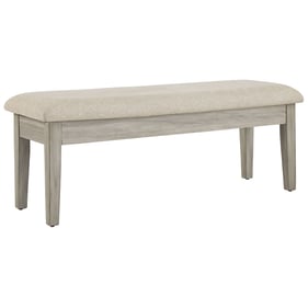 Ashley Furniture Parellen Beige Gray Upholstered Storage Bench