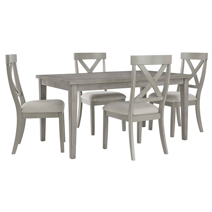 Ashley Furniture Parellen Beige 5pc Dining Room Set D291-DR-S1