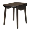 Round Drm Drop Leaf Table