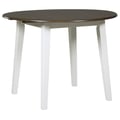 Round DRM Drop Leaf Table