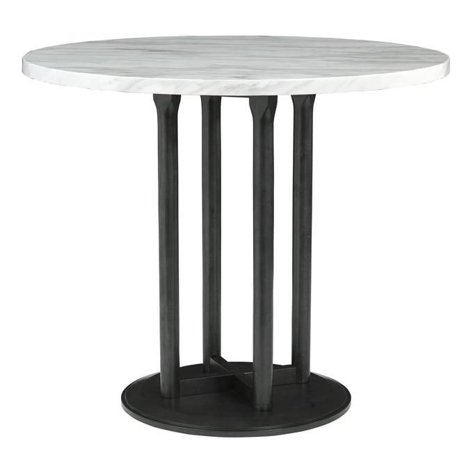 Ashley Furniture Centiar Two Tone Black Round Counter Height Table D372-23