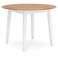 Round DRM Drop Leaf Table