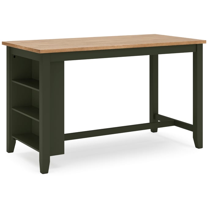 Ashley Furniture Gesthaven Natural Green Counter Table D401-13