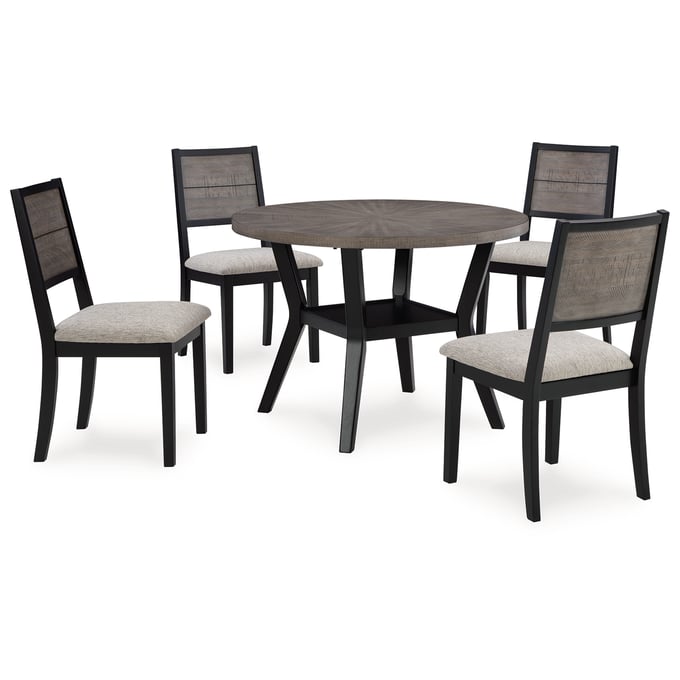 Ashley Furniture Corloda Gray 5pc Round Dining Table Set D426-225