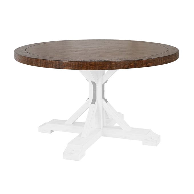 Ashley Furniture Valebeck Brown Round Dining Table Top D546-50T