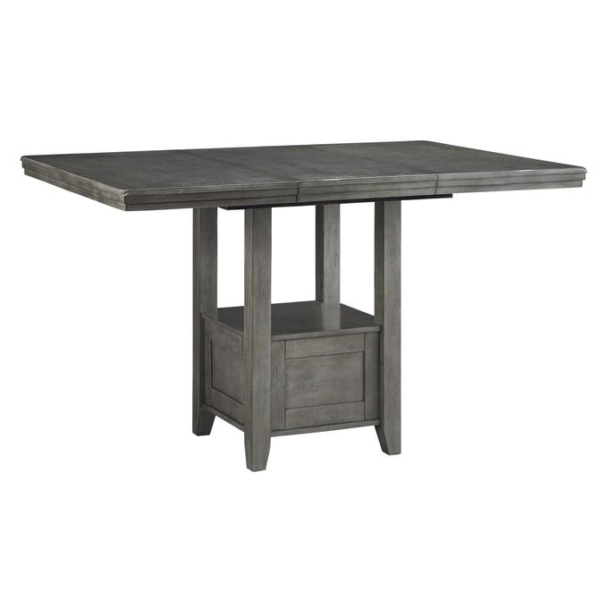 Ashley Furniture Hallanden Gray Counter Table D589-42