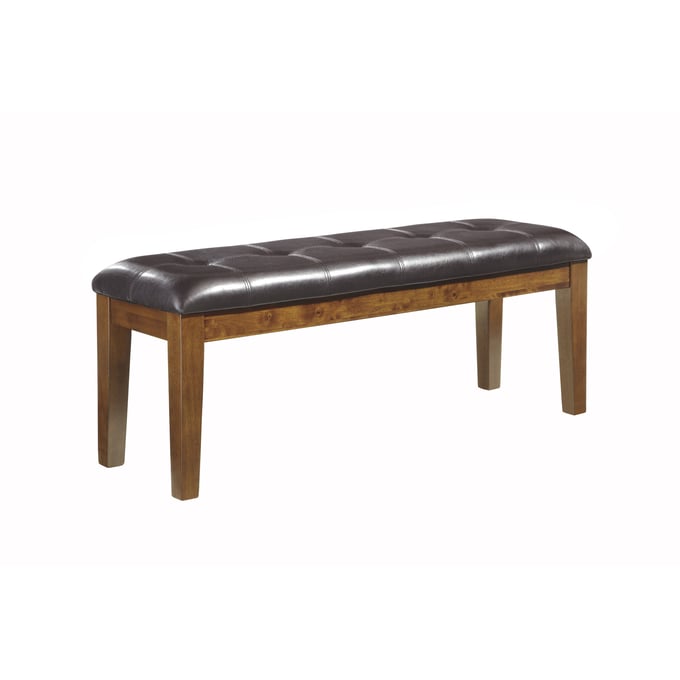 Ashley Furniture Ralene Medium Brown Large Upholstered Dining Bench D594-00