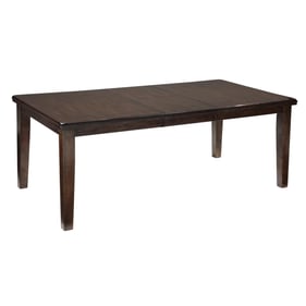 Ashley Furniture Haddigan Dark Brown Extension Dining Table