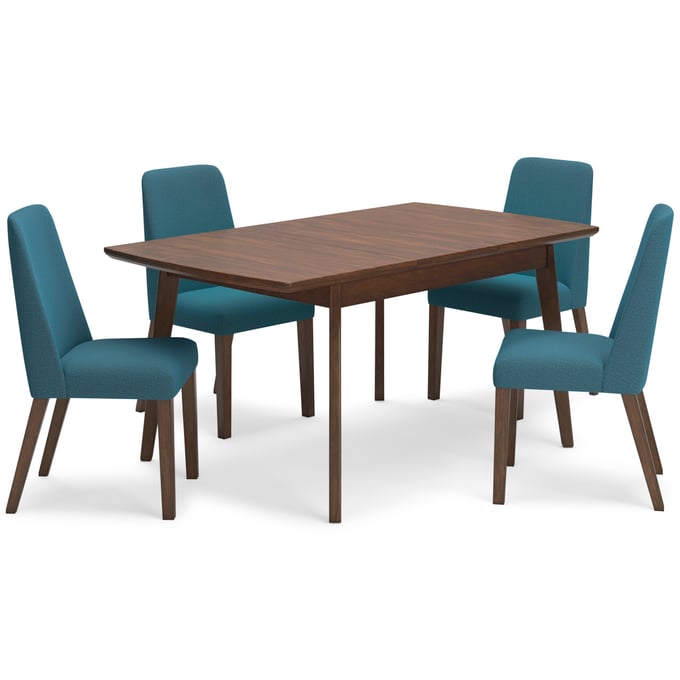 Ashley Furniture Lyncott Blue 5pc Dining Room Set D615-DR-S3