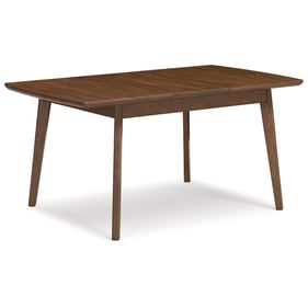 Ashley Furniture Lyncott Brown Rectangle Dining Butterfly Extension Table