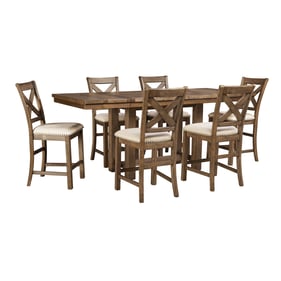 Ashley Furniture Moriville 7pc Bar Set