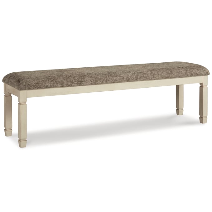 Ashley Furniture Bolanburg Antique White Extra Large Dining Bench D647-08