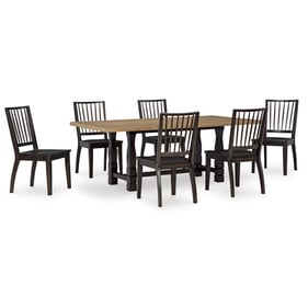 Ashley Furniture Charterton Brown 7pc Dining Room Set