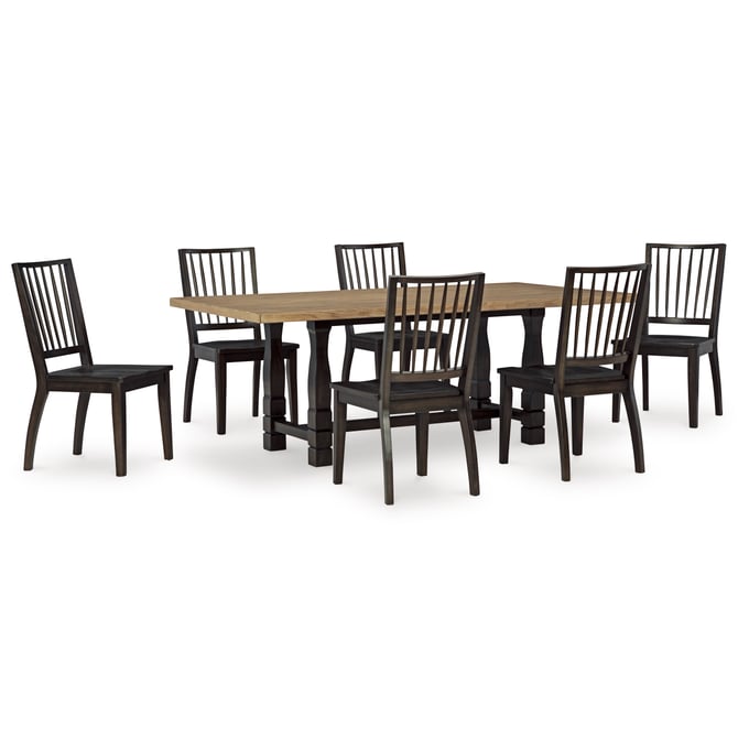 Ashley Furniture Charterton Brown 7pc Dining Room Set D753-DR-S2