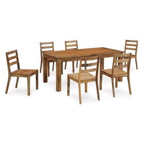 Ashley Furniture Dressonni Brown 7pc Dining Room Set