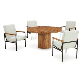 Ashley Furniture Dressonni Brown 5pc Dining Room Set