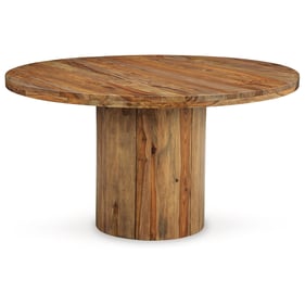 Ashley Furniture Dressonni Brown Round Dining Table