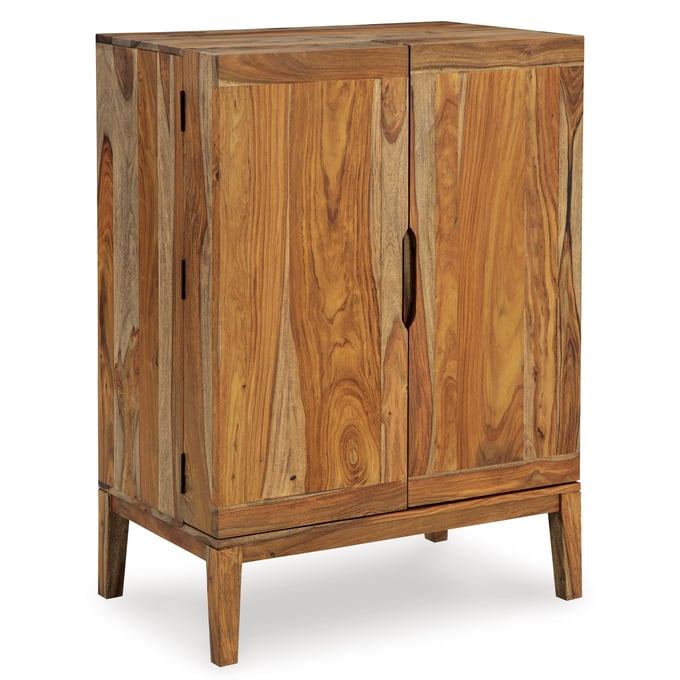 Ashley Furniture Dressonni Brown Bar Cabinet D790-66