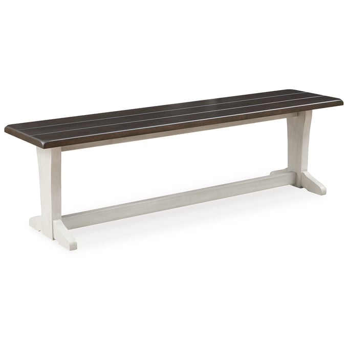 Ashley Furniture Darborn Gray Brown Large Dining Bench D796-00