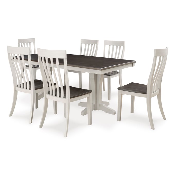 Ashley Furniture Darborn Gray Brown 7pc Dining Room Set D796-DR-S3