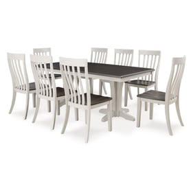 Ashley Furniture Darborn Gray Brown 9pc Dining Room Set