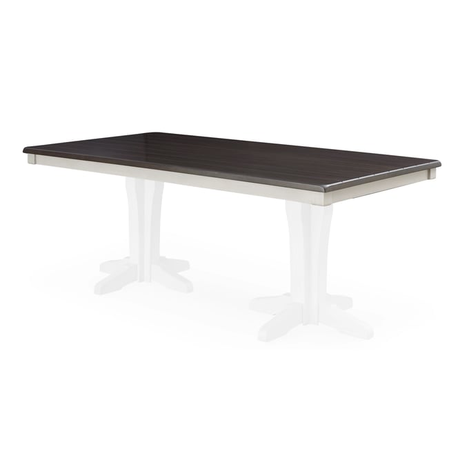 Ashley Furniture Darborn Gray Brown Rectangle Dining Table Top D796-25T