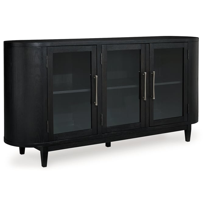 Ashley Furniture Rowanbeck Black Dining Room Server D821-60