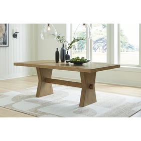 Ashley Furniture Galliden Light Brown Rectangle Dining Table