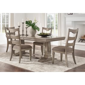 Ashley Furniture Lexorne Gray 5pc Dining Room Set