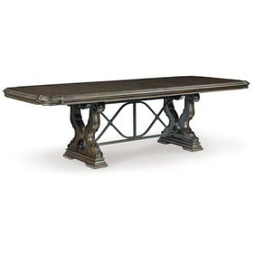 Ashley Furniture Maylee Dark Brown Dining Extension Table