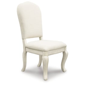 2 Ashley Furniture Arlendyne Antique White Dining Side Chairs