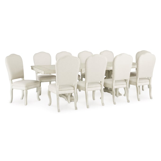 Ashley Furniture Arlendyne Antique White 11pc Dining Room Set D980-DR-S4