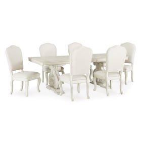 Ashley Furniture Arlendyne Antique White 7pc Dining Room Set