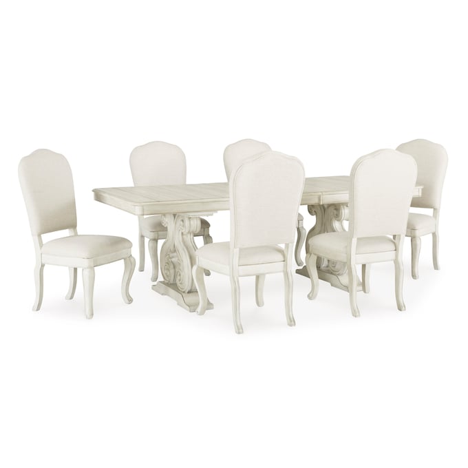 Ashley Furniture Arlendyne Antique White 7pc Dining Room Set D980-DR-S2