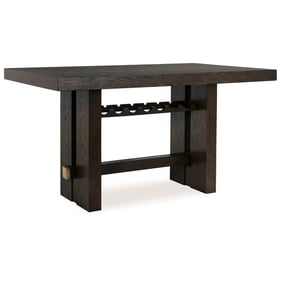 Ashley Furniture Burkhaus Dark Brown Counter Table