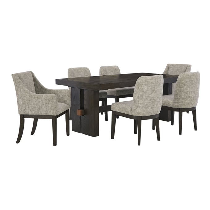 Ashley Furniture Burkhaus Beige Brown 7pc Dining Room Set D984-DR-S1