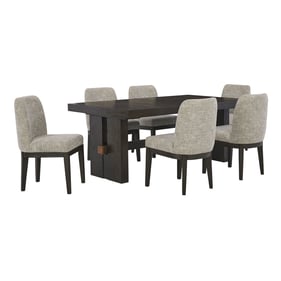 Ashley Furniture Burkhaus Beige Brown 7pc Dining Room Set With Side Chair