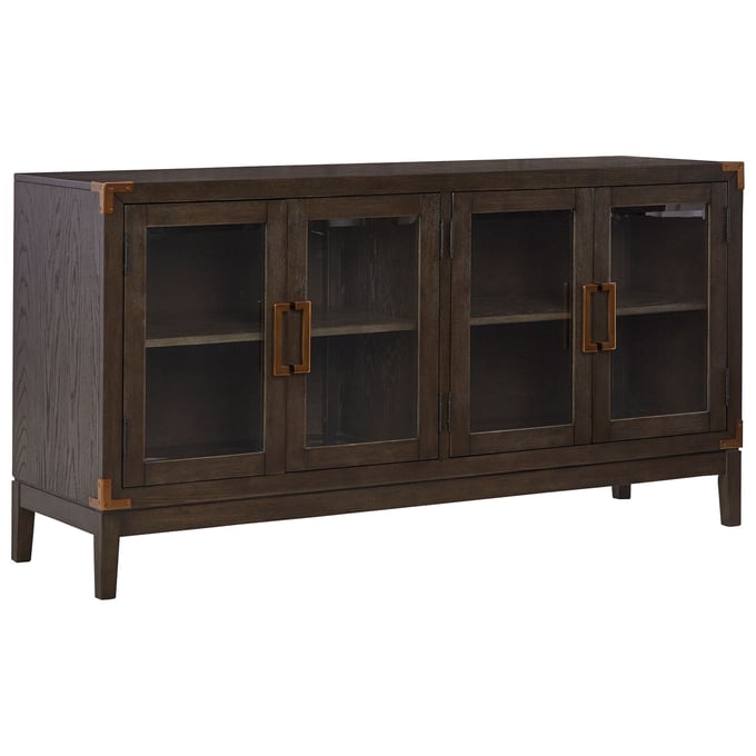 Ashley Furniture Burkhaus Dark Brown Dining Room Server D984-60