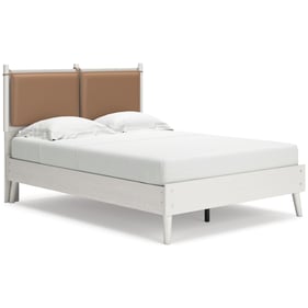 Ashley Furniture Aprilyn White Brown Gray Full Panel Bed