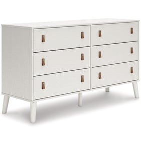 Ashley Furniture Aprilyn White Six Drawer Dresser