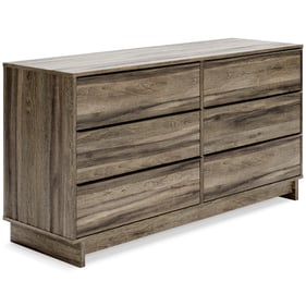 Ashley Furniture Shallifer Brown Six Drawer Dresser