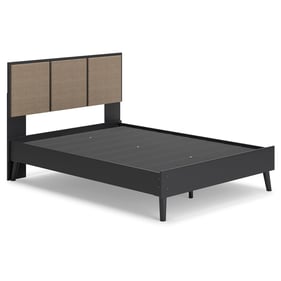 Ashley Furniture Charlang Matte Black Full Panel Platform Bed