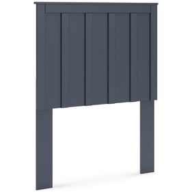 Ashley Furniture Simmenfort Navy Blue Twin Panel Headboard