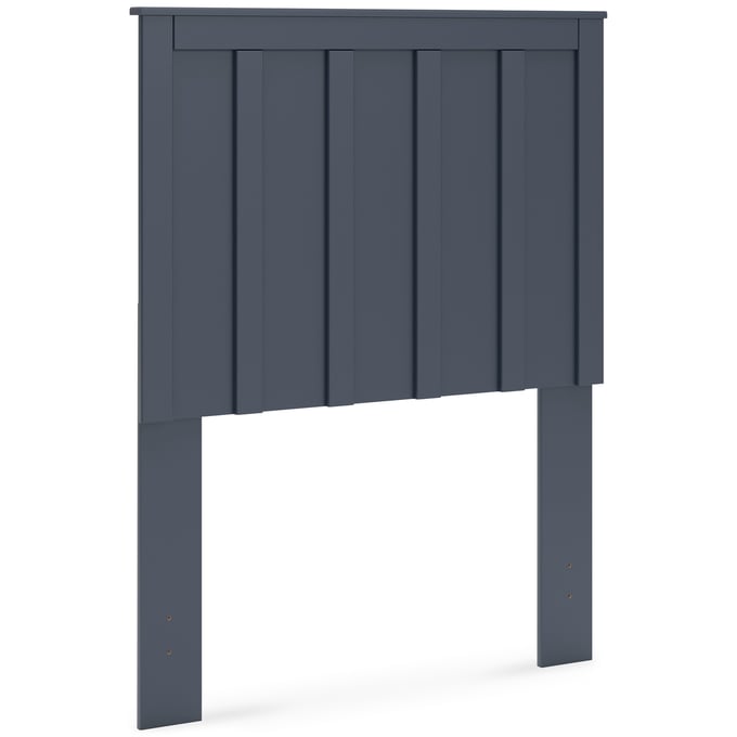 Ashley Furniture Simmenfort Navy Blue Twin Panel Headboard EB1528-155