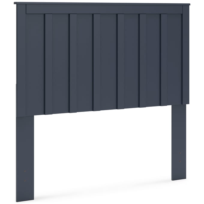 Ashley Furniture Simmenfort Navy Blue Full Panel Headboard EB1528-156