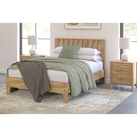 Ashley Furniture Bermacy Light Brown 2pc Bedroom Set With Full Panel Bed