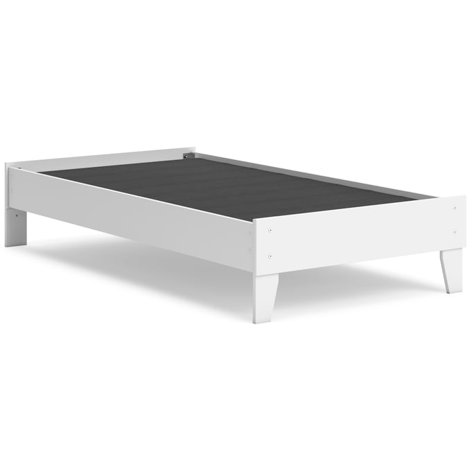 Ashley Furniture Hallityn White Twin Platform Bed EB1810-111