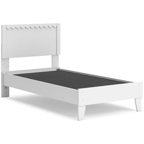 Ashley Furniture Hallityn White Twin Panel Platform Bed