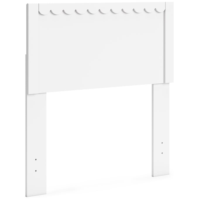 Ashley Furniture Hallityn White Twin Panel Headboard EB1810-155