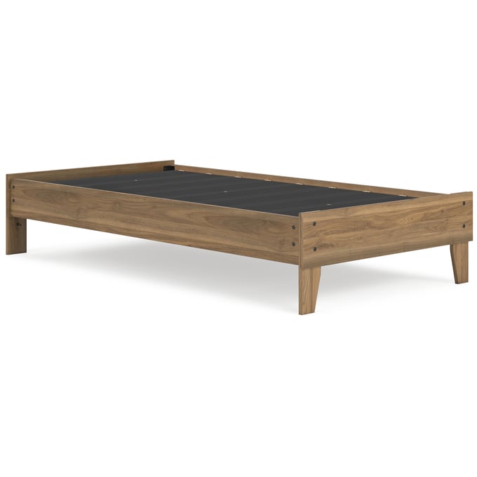 Ashley Furniture Deanlow Honey Twin Platform Bed EB1866-111